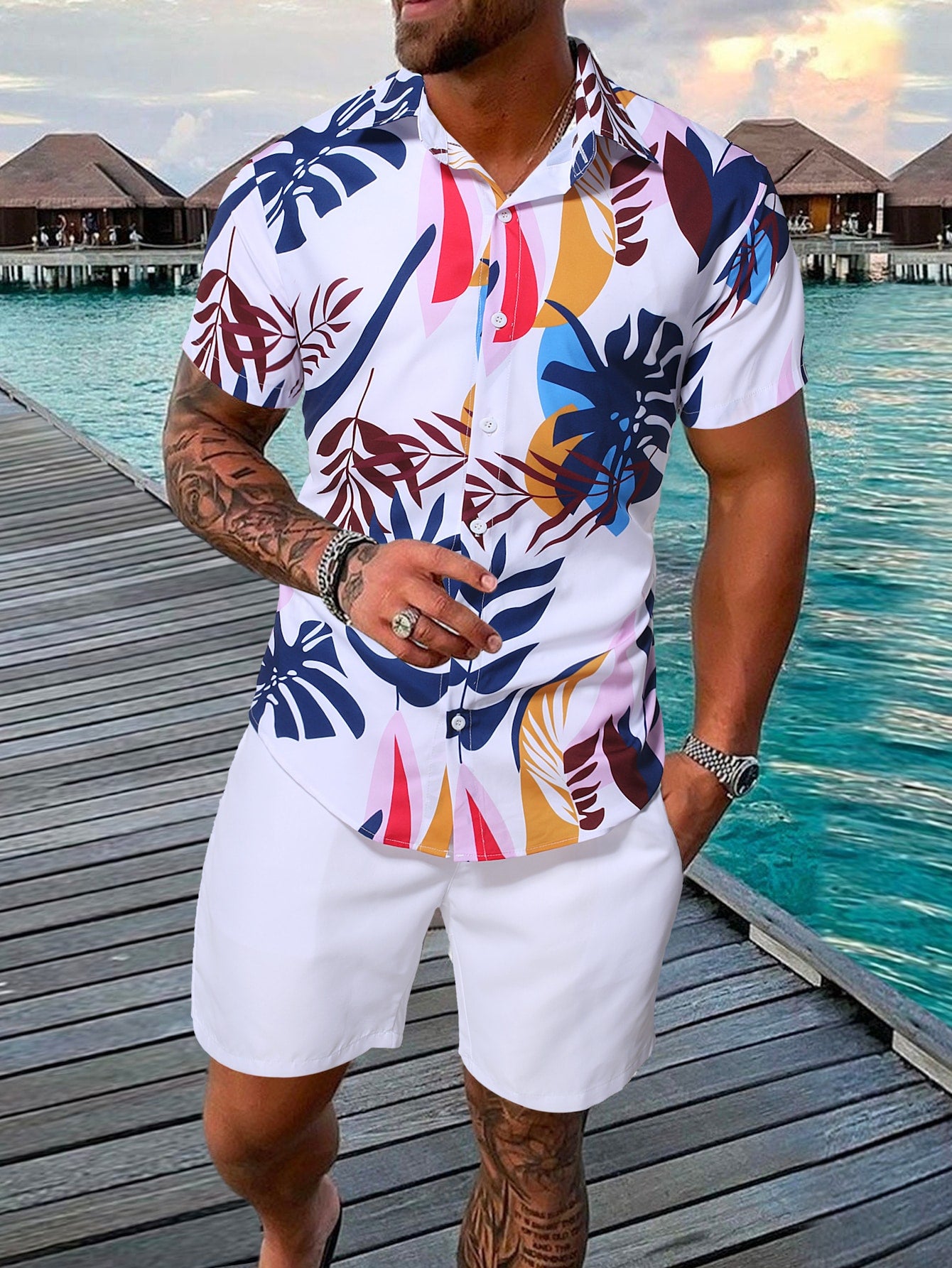 Tropical tee shirts