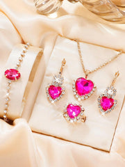Sacred heart necklace