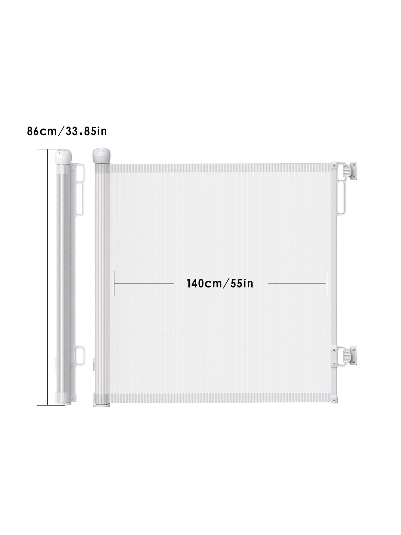 retractable stair gate​

