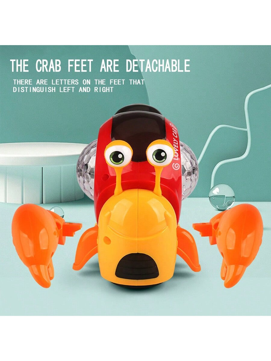 Crawling crab toy