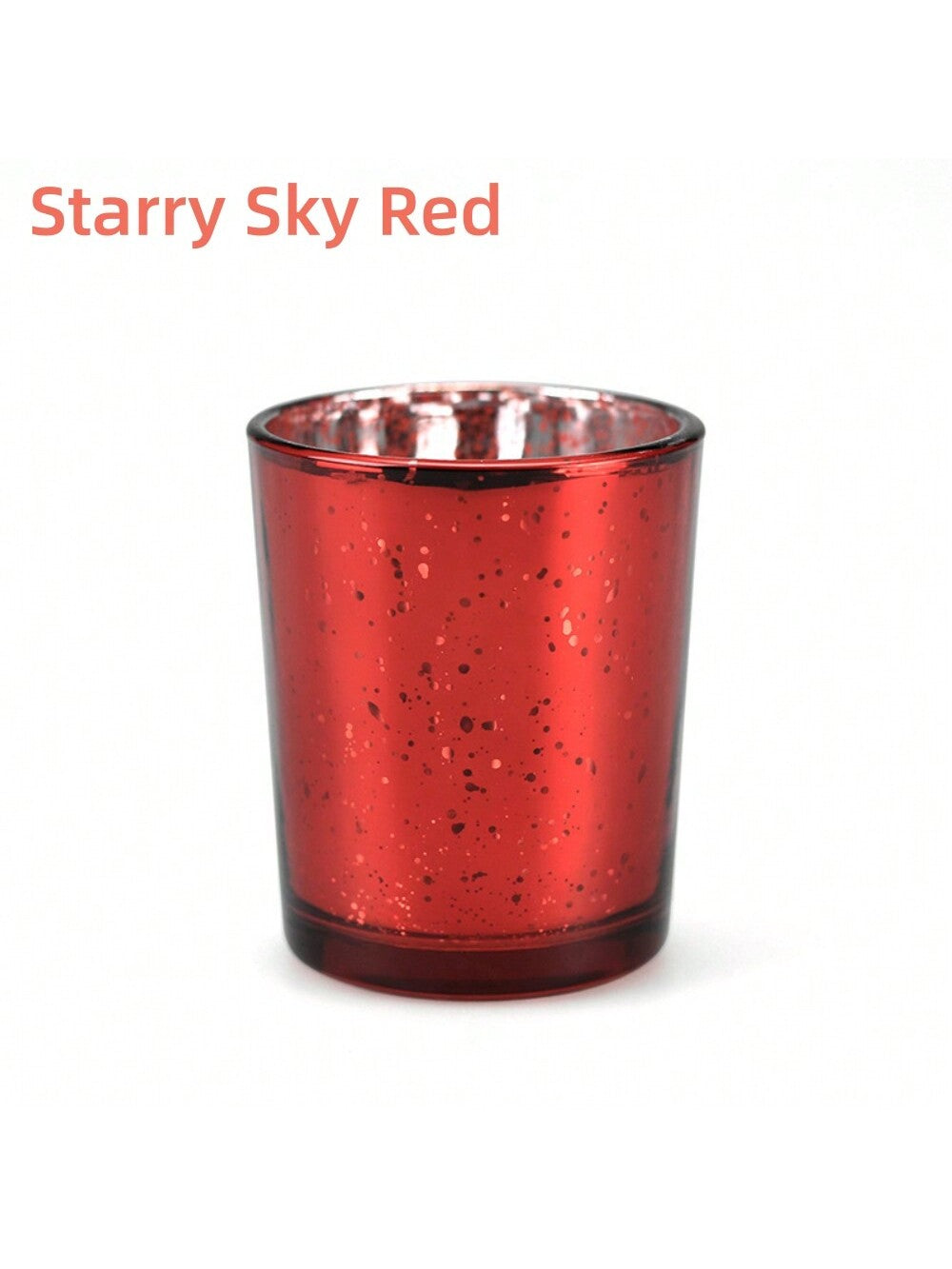 wicker candle holder 2 piece set​ Red color