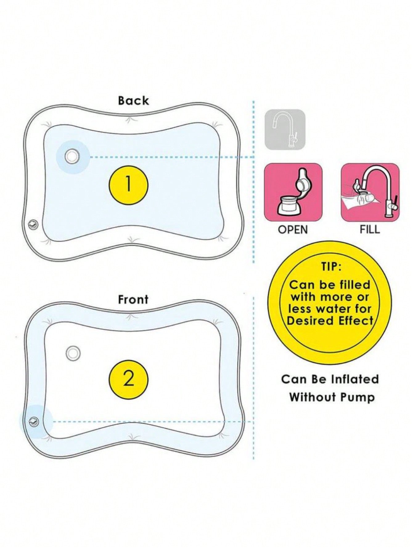 splash pad inflatable​

