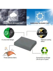 best canopy for wind and rain​

