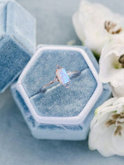 Opal and diamond ring​